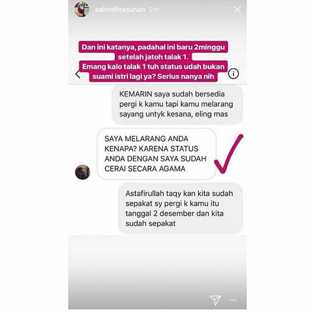 Salmafina Bongkar Aib Rumah Tangganya di Tengah Sidang Cerai, Gaya Bahasa Taqy Jadi Sorotan, Angkuh?