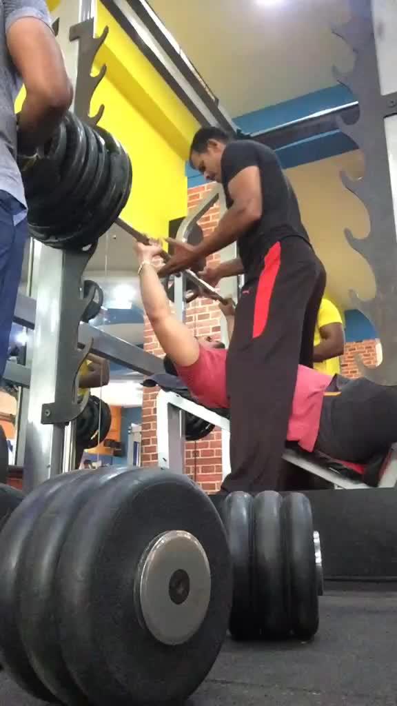 Fitಜ ವನ First Time 150kg Bench Press Fitಜ ವನ