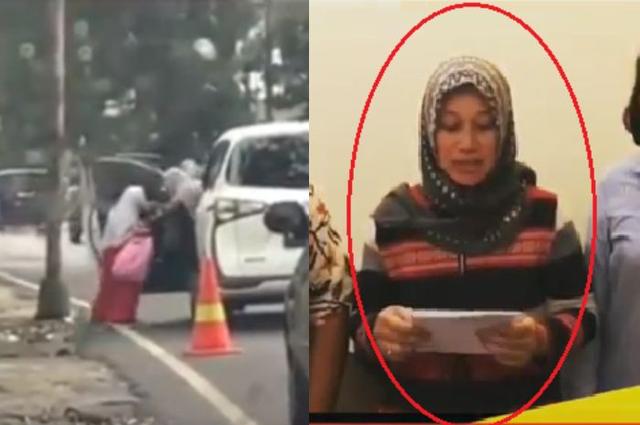 Videonya Viral, Ibu yang Dorong dan Siksa Anaknya di Luar Mobil Beri Klarifikasi