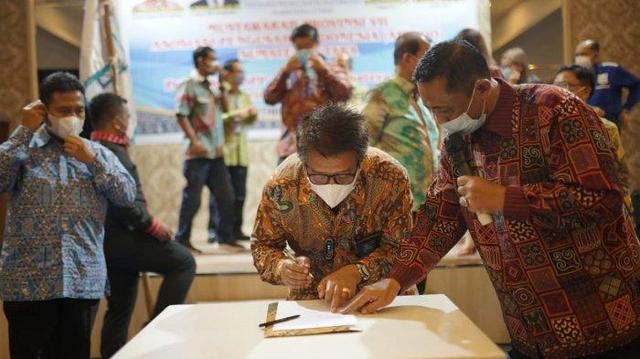 Terpilih secara Aklamasi, Haposan Siallagan Resmi Jadi Ketua DPP Apindo Sumut