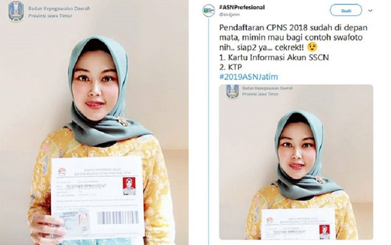 Calon Pns 2019 Harus Sertakan Foto Selfie Seperti Apa Bentuknya
