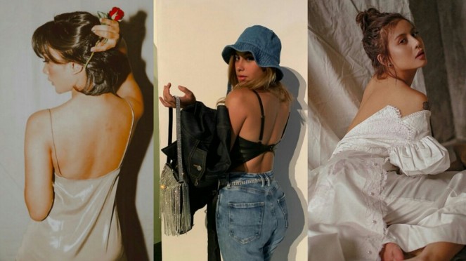 10 Artis Cantik Pamer Punggung Seksi Marion Jola Hingga Awkarin 10 Artis Cantik Pamer Punggung Seksi Marion Jola Hingga Awkarin